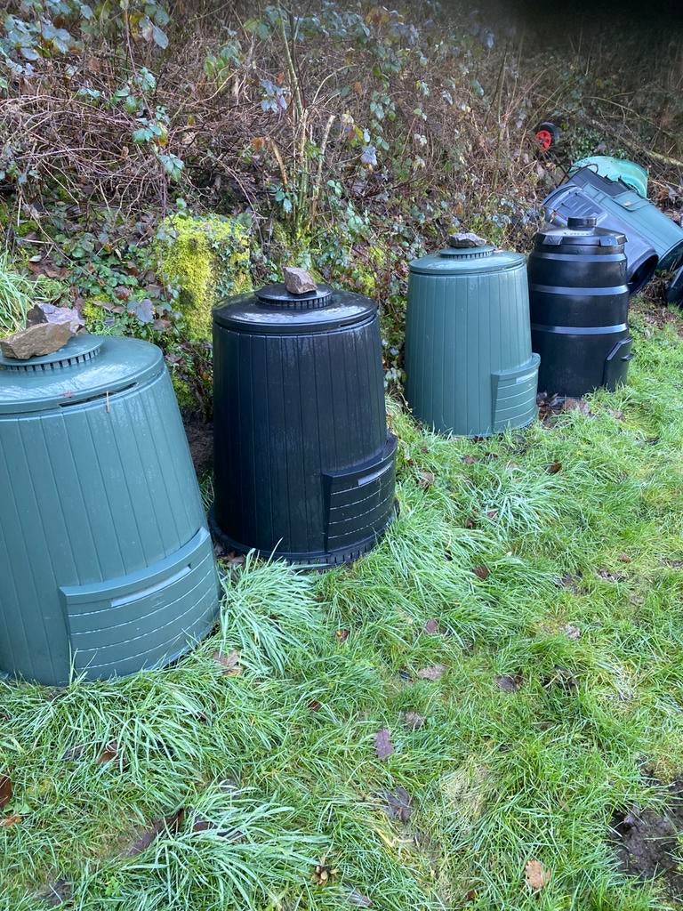 Compostbak, Ophalen, Compostbak