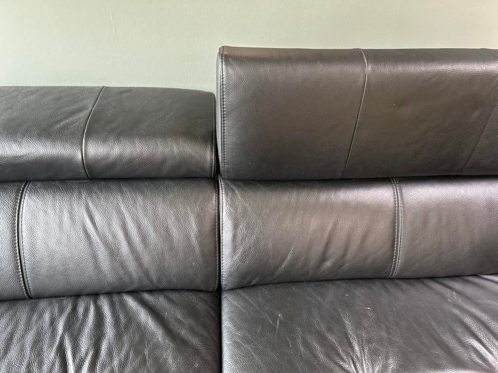 3-zit en voetenbank, Ophalen, Zo goed als nieuw