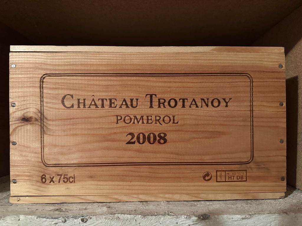 Château Trotanoy 2008 Pomerol OWC 6, Ophalen, Frankrijk, Nieuw, Rode wijn