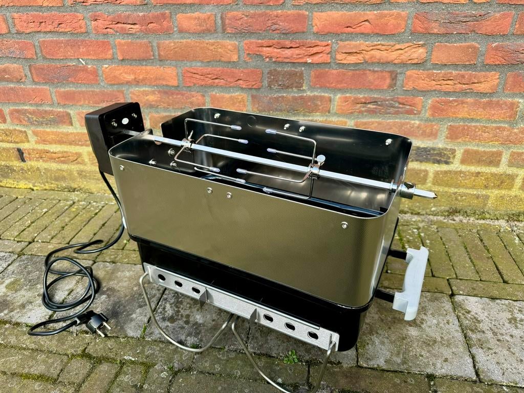 RVS Rotisserie Kit Weber Go Anywhere🥩🔥, Verzenden, Nieuw