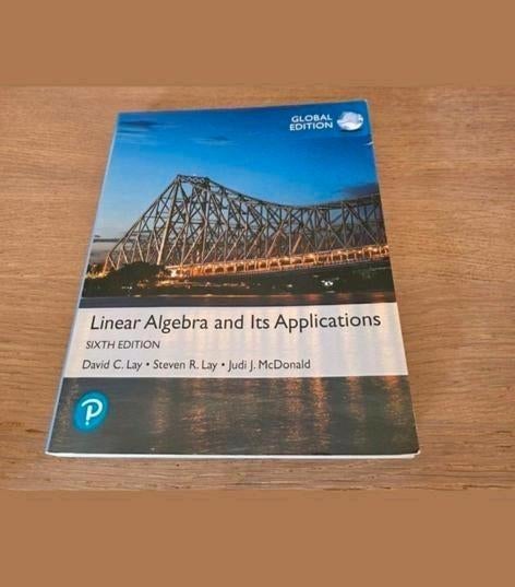 Linear Algebra and its Applications global edition, Boeken, Studieboeken en Cursussen, Zo goed als nieuw, Hoger Onderwijs, Ophalen of Verzenden