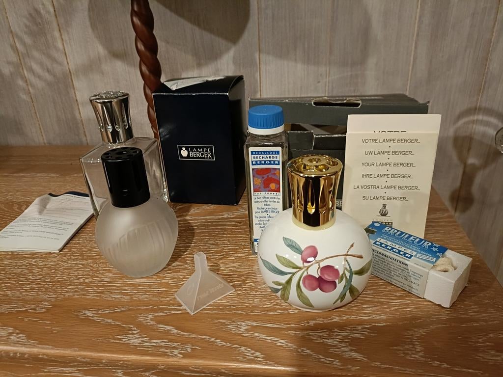 Lampe BERGER Paris, Enlèvement ou Envoi, Blanc