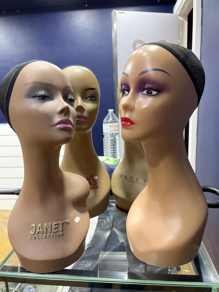 Mannequin-hoofd - Mannequin-hoofd, Ophalen, Zo goed als nieuw, Paspop