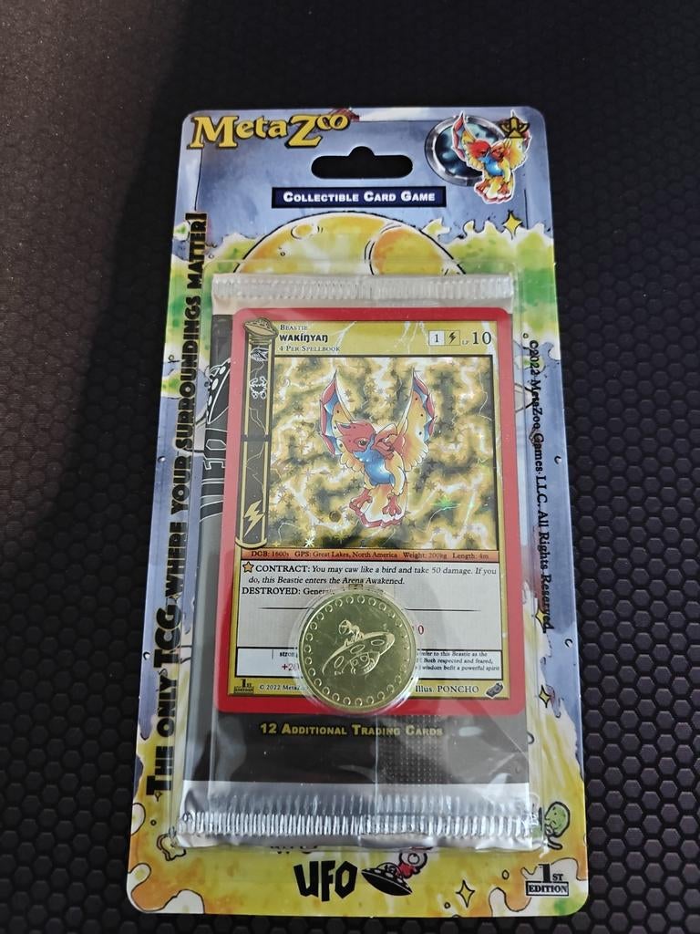 MetaZoo 1st Edition UFO Sleeved Booster Pack, Ophalen of Verzenden, Nieuw, Booster