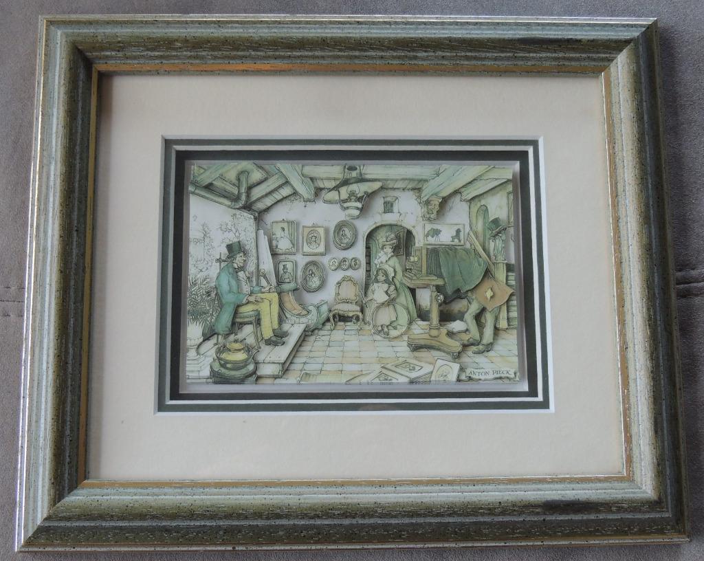 Anton Pieck - "la salle des photos", Antiquités & Art, Enlèvement