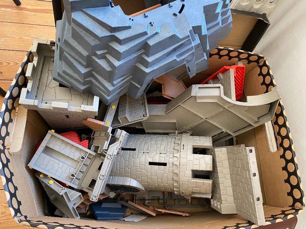 Château Playmobil pour pièces, Enlèvement, Utilisé, Playmobil en vrac