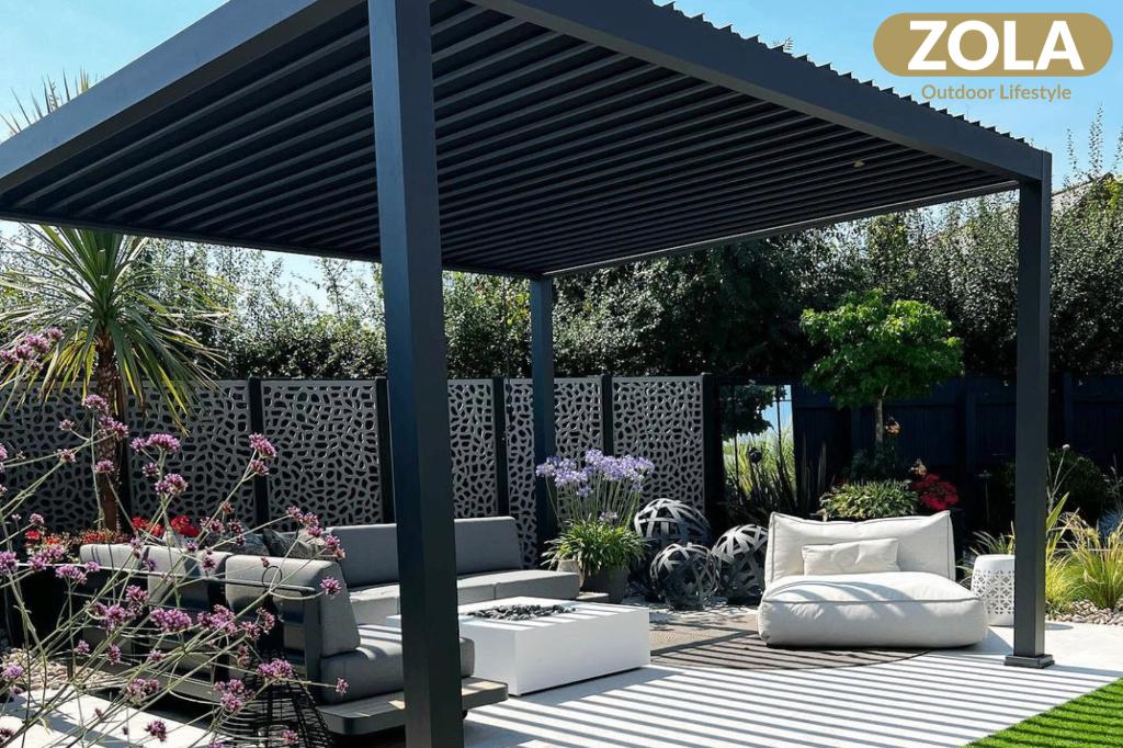 UITVERKOOP! Suns Rota lamellen overkapping - Pergola 300x300, Tuin en Terras, Ophalen of Verzenden