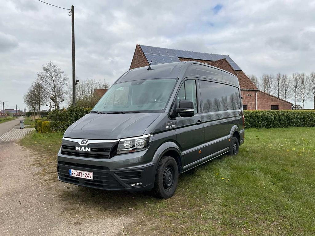 2023 MAN TGE 3.180, Auto's, Overige Auto's, Automaat, Gebruikt, Euro 6, Bedrijf