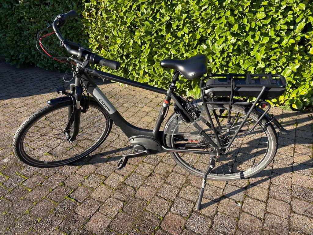Gazelle Paris C7+, Vélos & Vélomoteurs, Vélos électriques, Utilisé, Gazelle, 51 à 55 cm, 50 km par batterie ou plus, Enlèvement