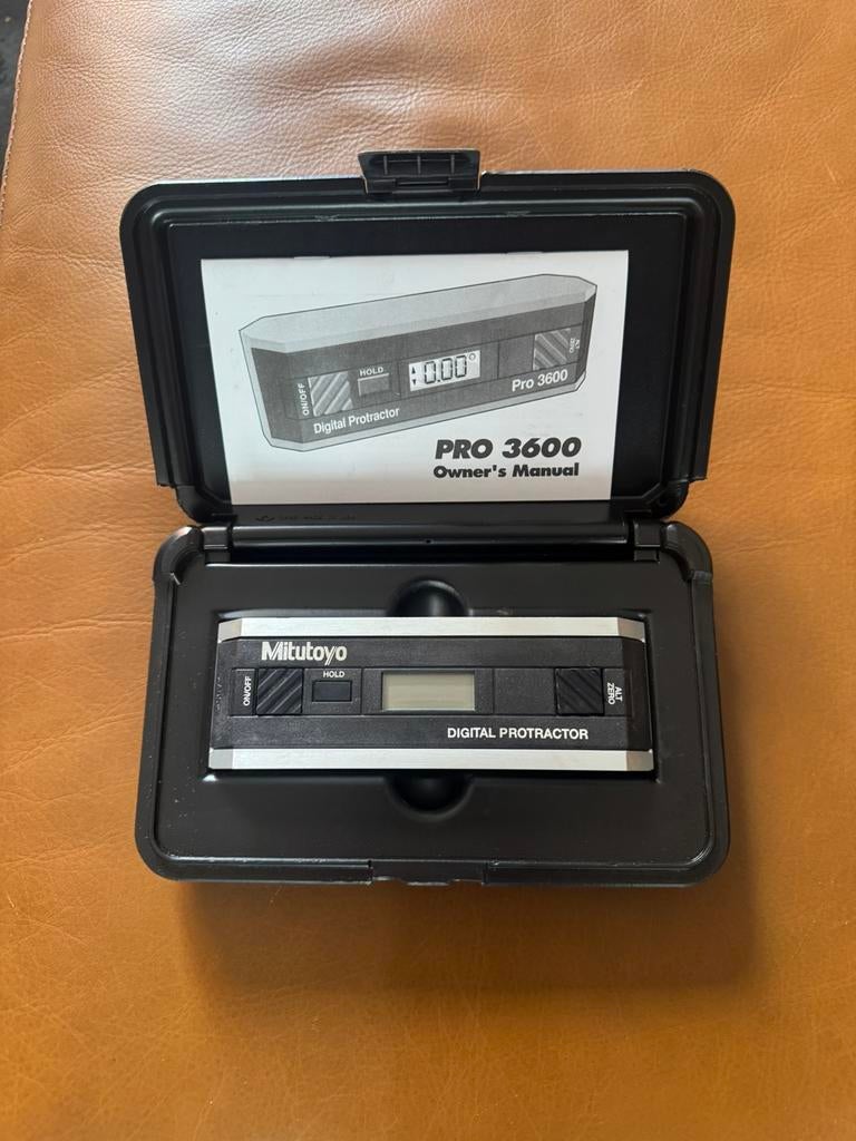 Mitutoyo digital protractor pro 3600, Ophalen, Zo goed als nieuw
