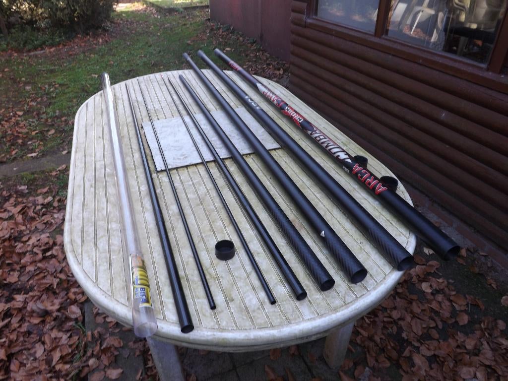 vaste hengel van ARCA 950 een COMBAT CARP + TOPSET, Enlèvement, Utilisé, Ligne fixe