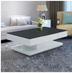 TABLE DE SALON, Comme neuf, Verre, Enlèvement, Rectangulaire