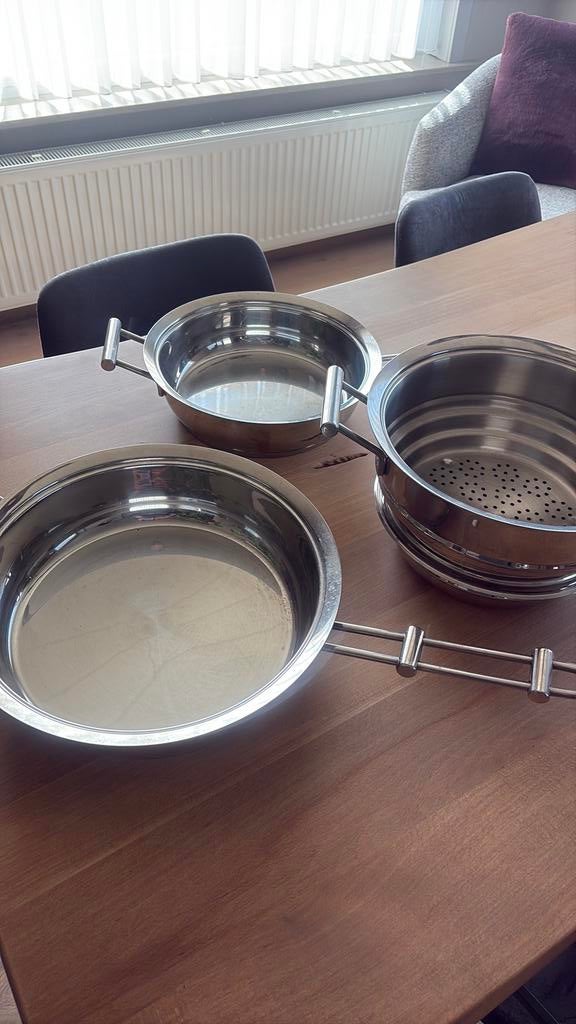 Kookpotten inductie, Ophalen, Zo goed als nieuw, Inox