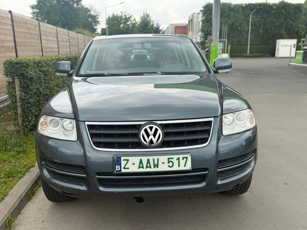 Volkswagen Touareg - 2.5 tdi - 4X4 - Vliegwiel maakt lawaai!, Auto's, Volkswagen, Bedrijf, Airbags, Touareg, Te koop