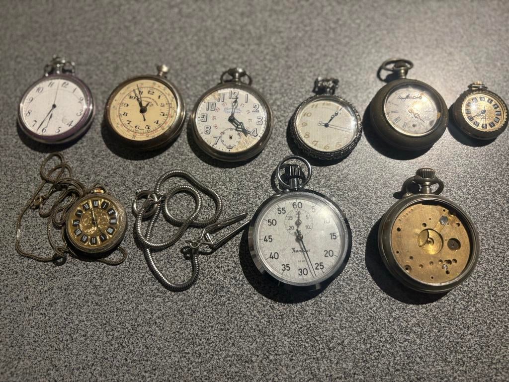 Lot zakhorloges, Handtassen en Accessoires, Ophalen