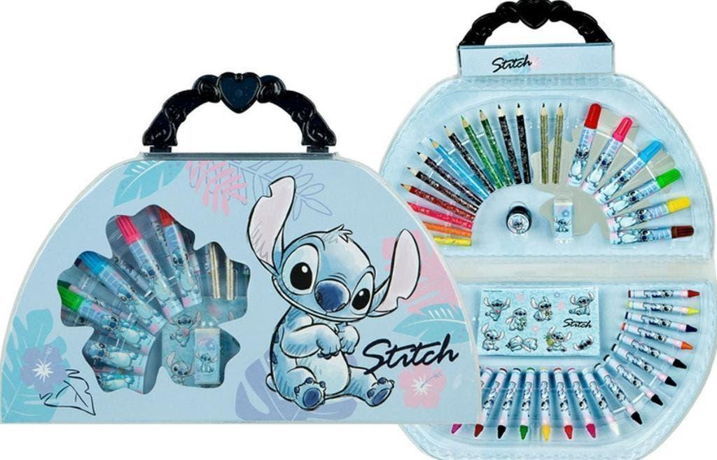 Lilo en Stitch Tekenkoffer - 51 Delig - Disney Knutselkoffer, Ophalen of Verzenden, Nieuw, Knutselen