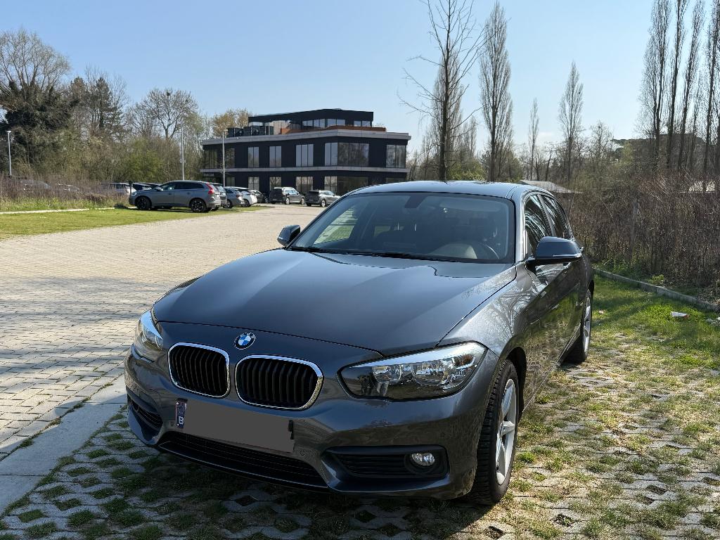 auto's, Auto's, BMW, 5 deurs, Particulier, Zilver of Grijs, Kunstmatig leder