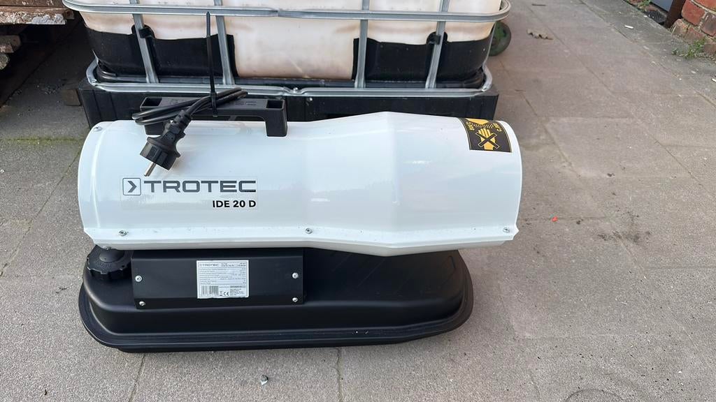 heteluchtkanon 20 kw, Doe-het-zelf en Bouw, Ophalen, Zo goed als nieuw