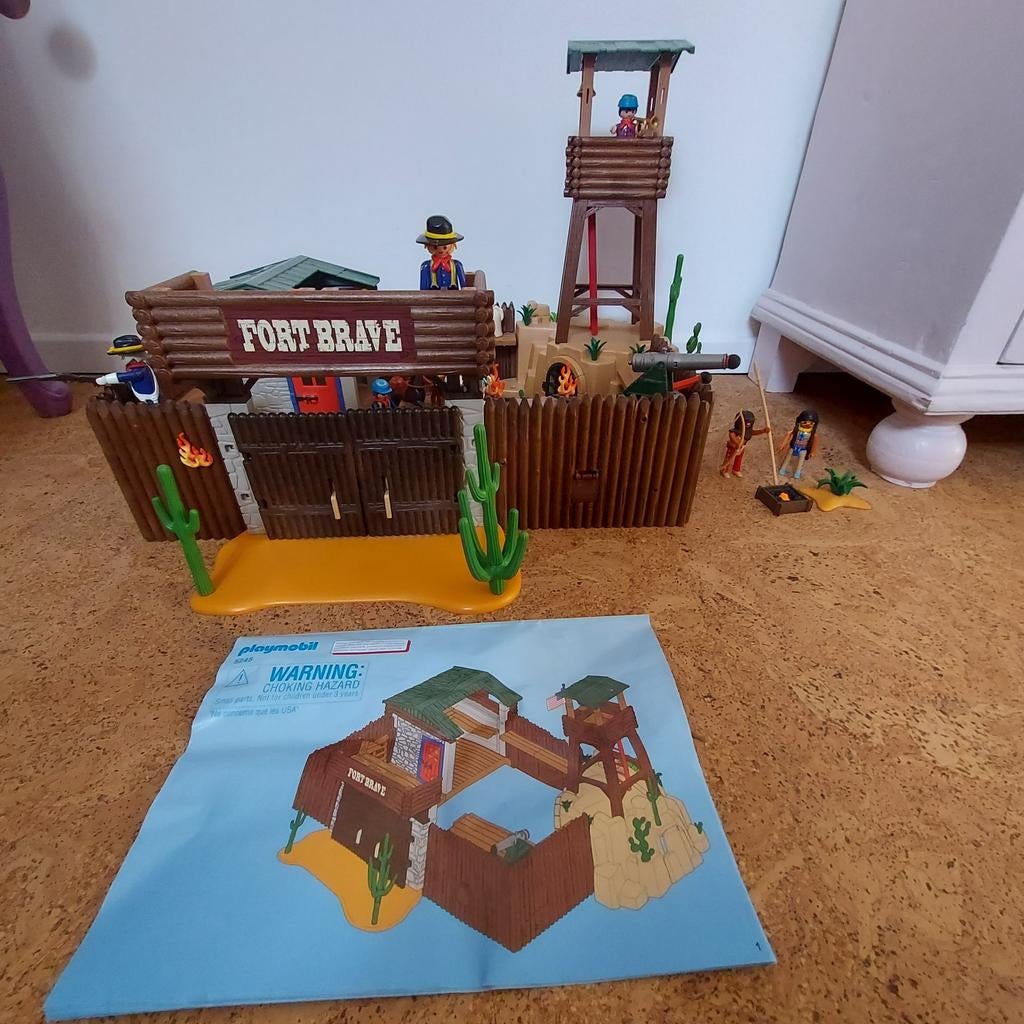Playmobil Western Fort, Enlèvement ou Envoi, Comme neuf, Ensemble complet