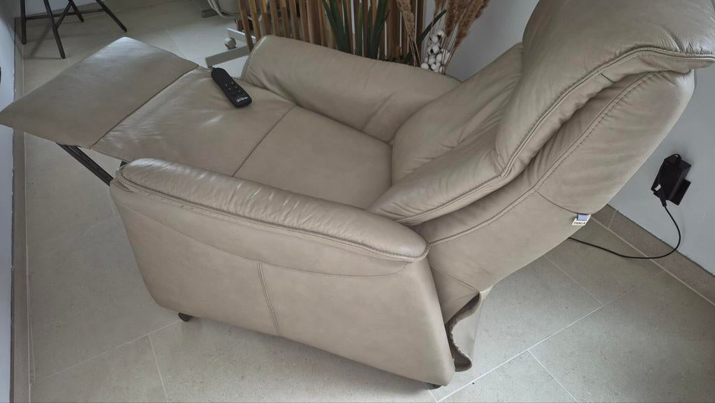 Relax électrique en cuir, Enlèvement, Cuir