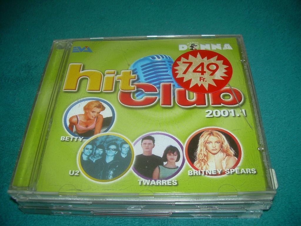 CD - RADIO DONNA HITCLUB - 2001 - 1, Ophalen of Verzenden, Zo goed als nieuw, Dance