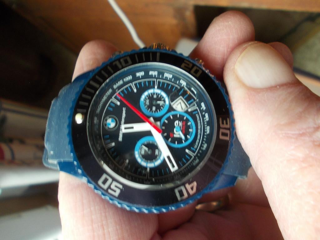 BMW ICE WATCH HORLOGE ALS NIEUW, Handtassen en Accessoires, Horloges | Heren, Overige merken, Overige materialen, Polshorloge