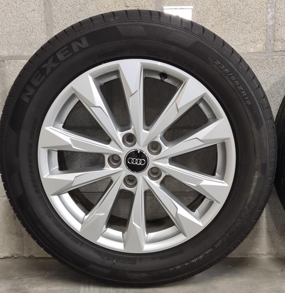 Paire de roues Audi Original 18", Véhicule de tourisme, Pneus été, Enlèvement, Pneu(s)
