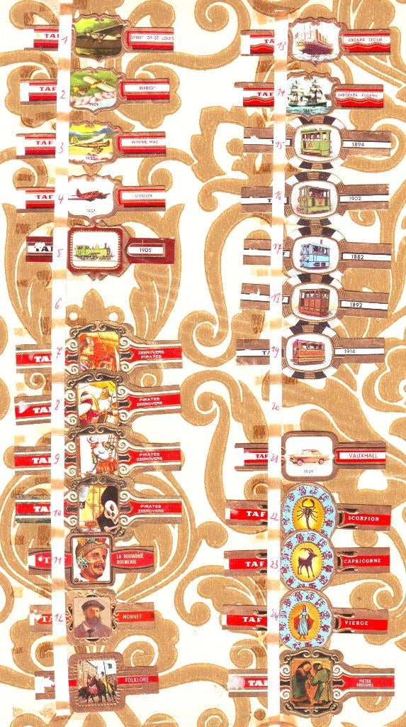 Diverse sigarenbanden 2 : verschillende merken, Collections, Enlèvement ou Envoi, Bagues de cigare