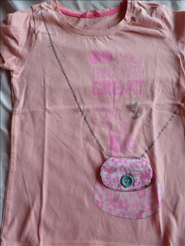 verschillende t shirten maat 122 - 128, Ophalen of Verzenden, Zo goed als nieuw, Meisje, Shirt of Longsleeve