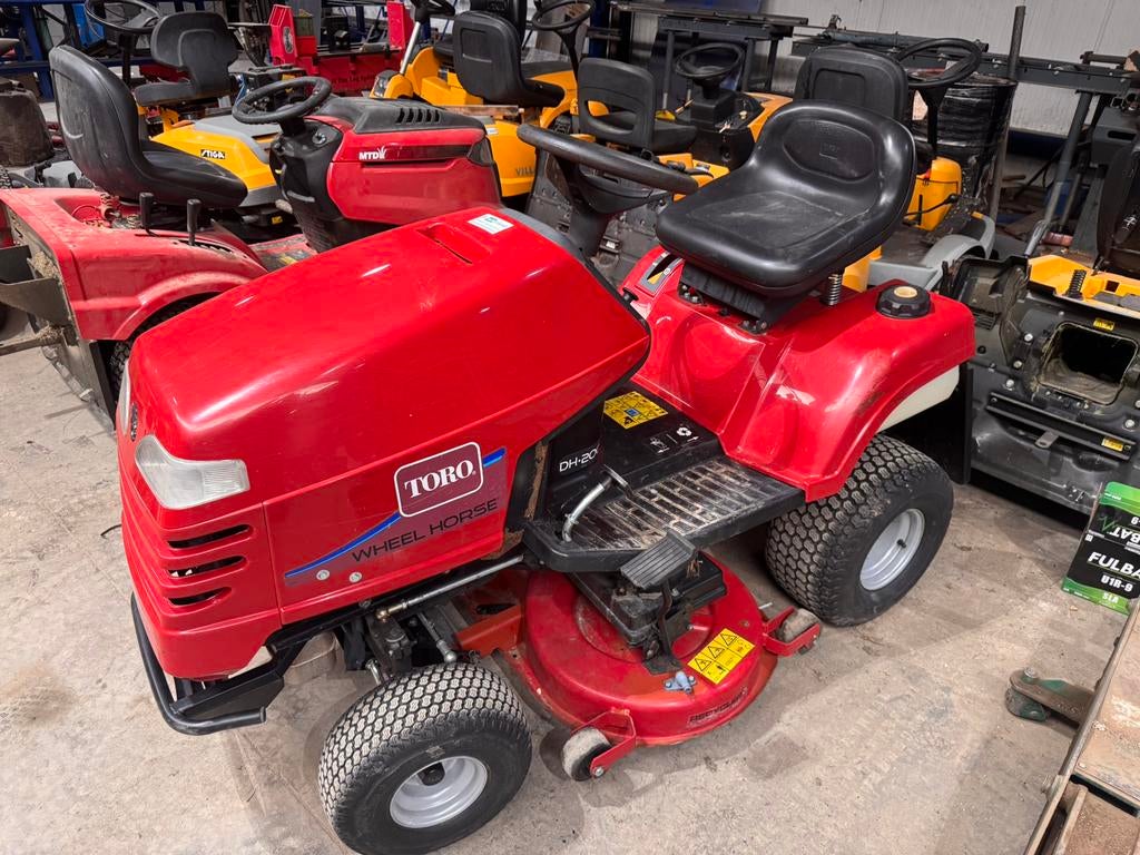 Toro zitmaaier incl garantie, Enlèvement ou Envoi, Comme neuf, Démarrage électrique, 90 à 120 cm