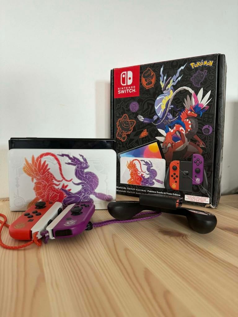 Switch Oled Pokémon Scarlet & Violet Edition, Ophalen of Verzenden, Switch OLED