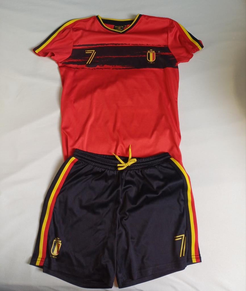 Belgisch Voetbal Setje., Sport en Fitness, Voetbal, Maat M, Ophalen, Gebruikt, Set