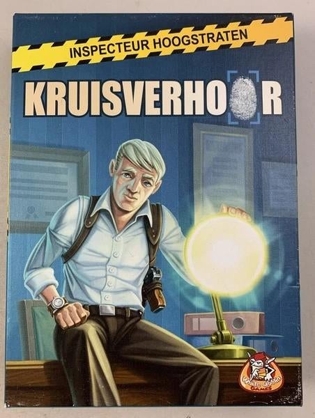 Kruisverhoor Misdaad Kaartspel 2 Spelers NL Editie, Hobby en Vrije tijd, Gezelschapsspellen | Bordspellen, Verzenden, Zo goed als nieuw