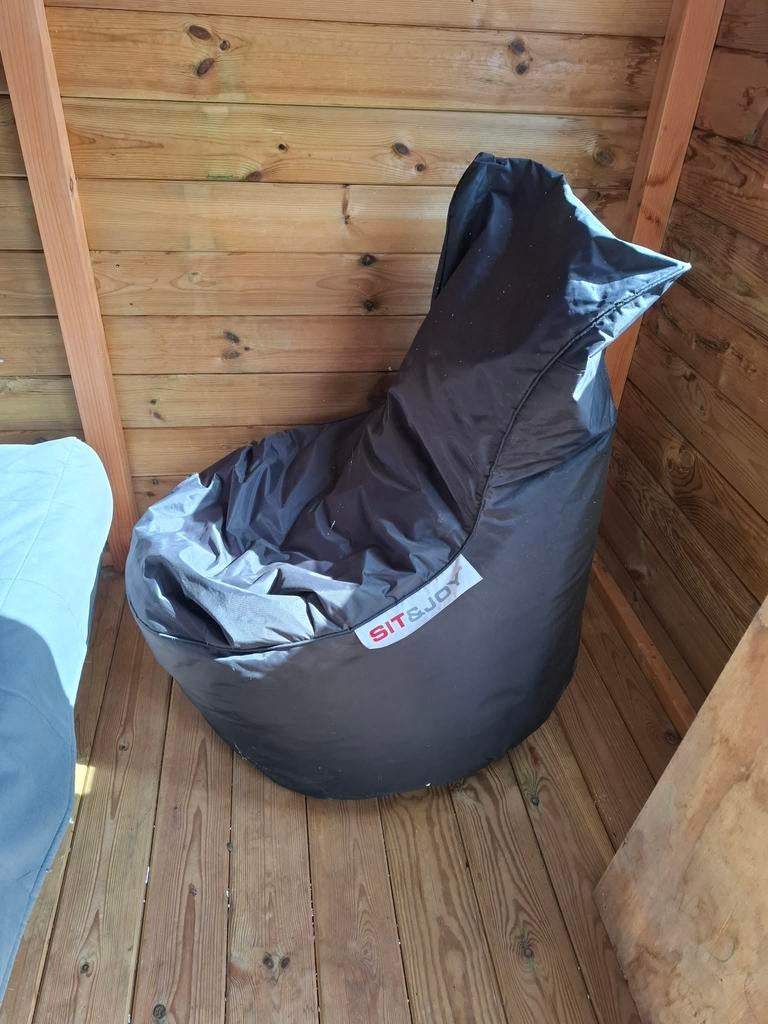 Zitzak sit&joy, Huis en Inrichting, Zitzakken, Ophalen, Zo goed als nieuw, Zwart, Zitzak