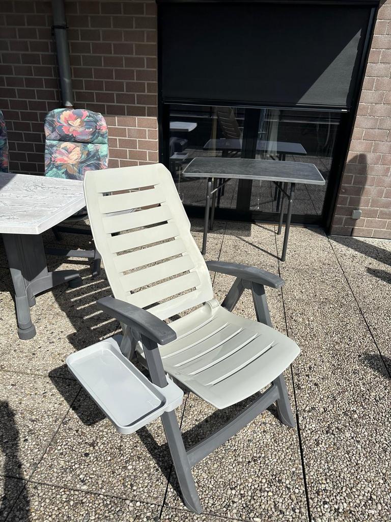 Tuinmeubelen pvc Hartman Queen, Jardin & Terrasse, 5 places, Salons de jardin, Synthétique, Enlèvement