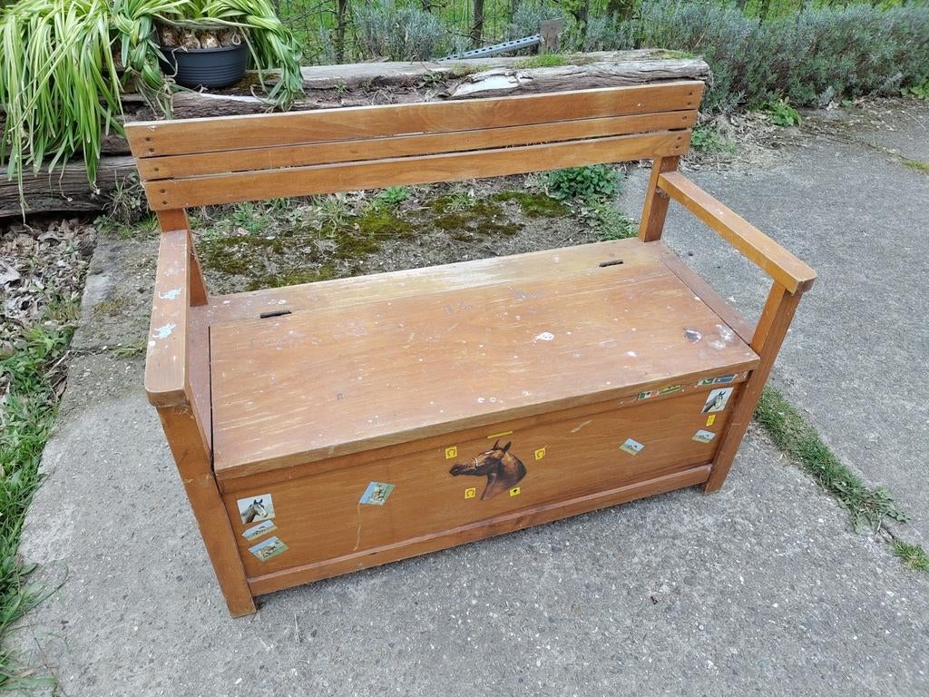 Houten kinderbankje, Ophalen, Gebruikt, Overige typen