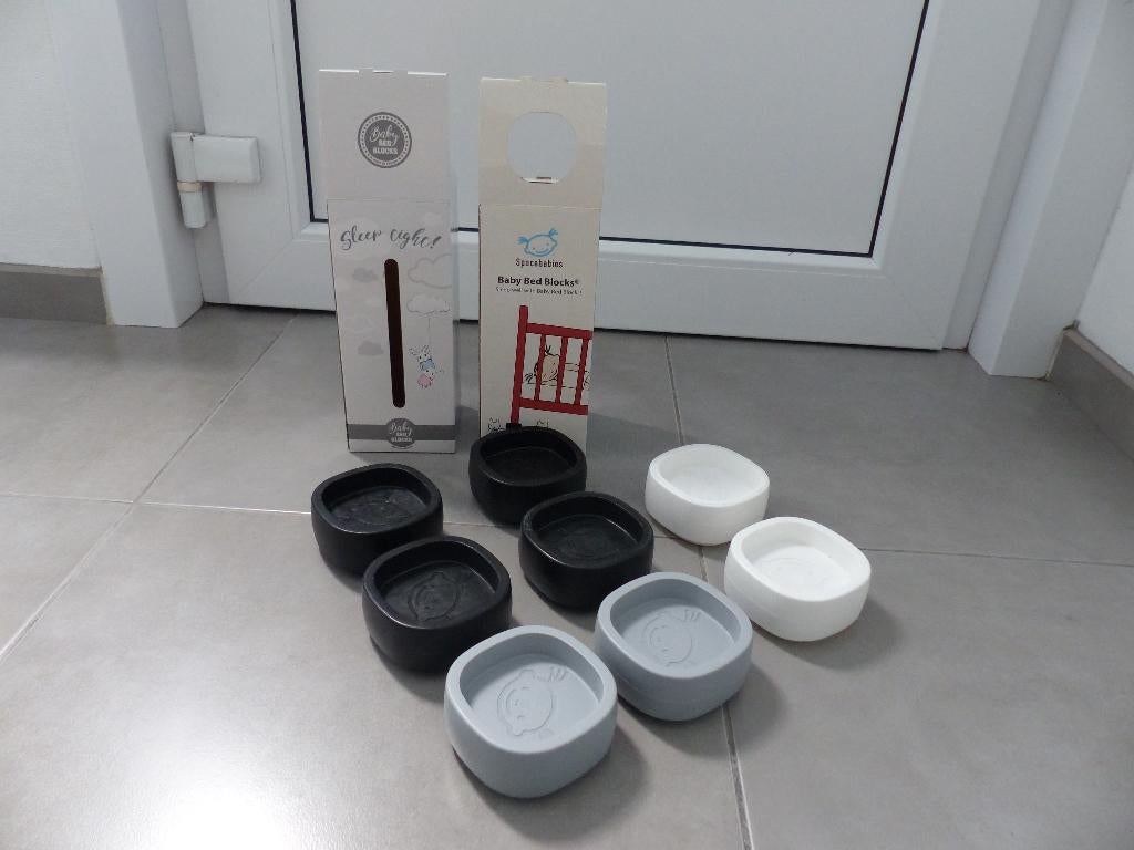 Space Babies Bedblokken - bedblocks - 8 stuks, Kinderen en Baby's, Ophalen of Verzenden, Gebruikt