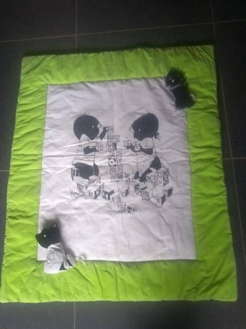 houten kinderpark+boxkleed Jip & Janneke+autostoel + kapstok, Ophalen, Gebruikt, Boxkleed