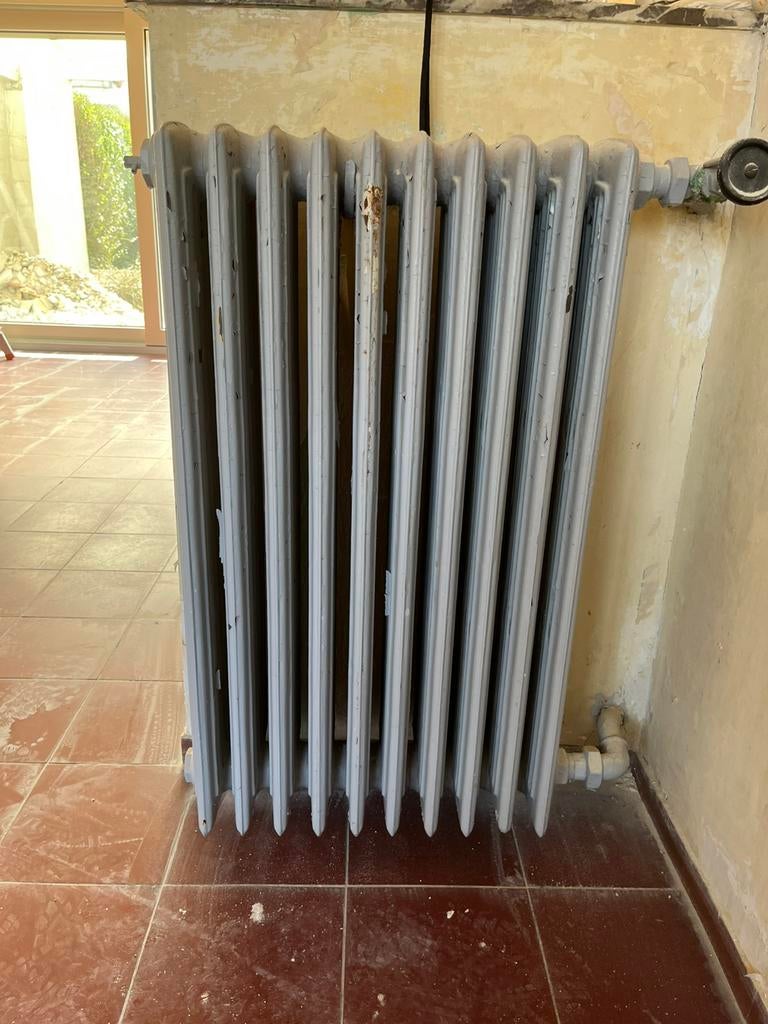 Lot de 6 radiateurs en fonte anciens – très bonne qualité, Bricolage & Construction, Chauffage & Radiateurs, Utilisé, Radiateur