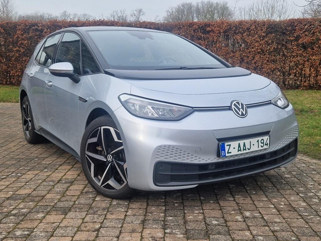 VW ID.3 Pro – 62 kWh - Navi – Adapt. Cruise – 30.701 km, Stof, Zwart, Parkeersensor, ID.3