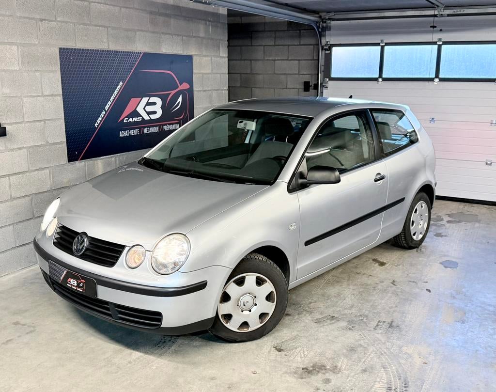 VW POLO 9N1 • 100.000 Kms • 1.2 Essence • 2005, Autos, Volkswagen, Argent ou Gris, Achat, Entreprise, Garantie prolongée