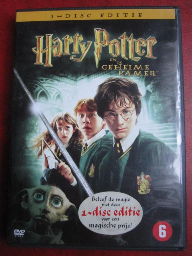 Harry Potter en de geheime kamer (2002), Cd's en Dvd's, Dvd's | Kinderen en Jeugd, Avontuur, Ophalen of Verzenden, Zo goed als nieuw