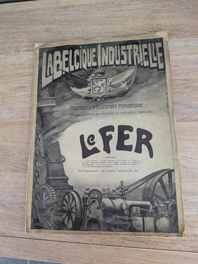 La Belgique industrielle, Enlèvement