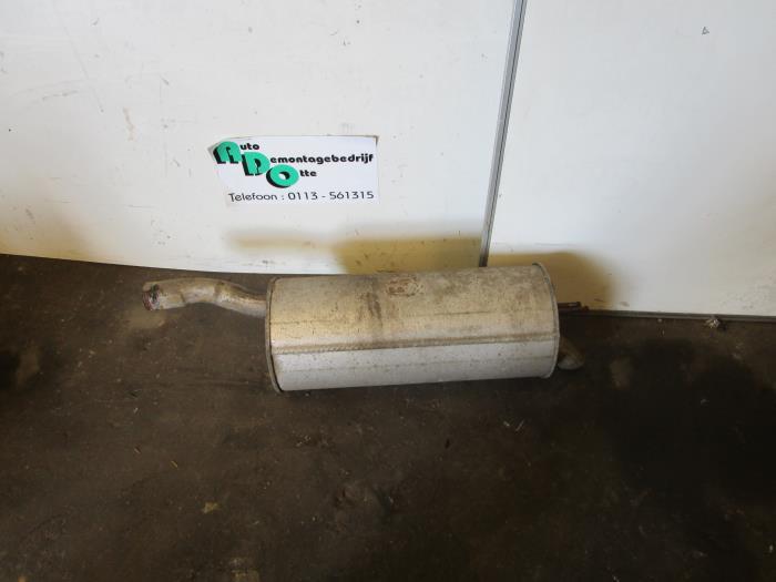 Echappement silencieux arrière d'un Fiat Doblo, -, 3 mois de garantie, Utilisé, Fiat