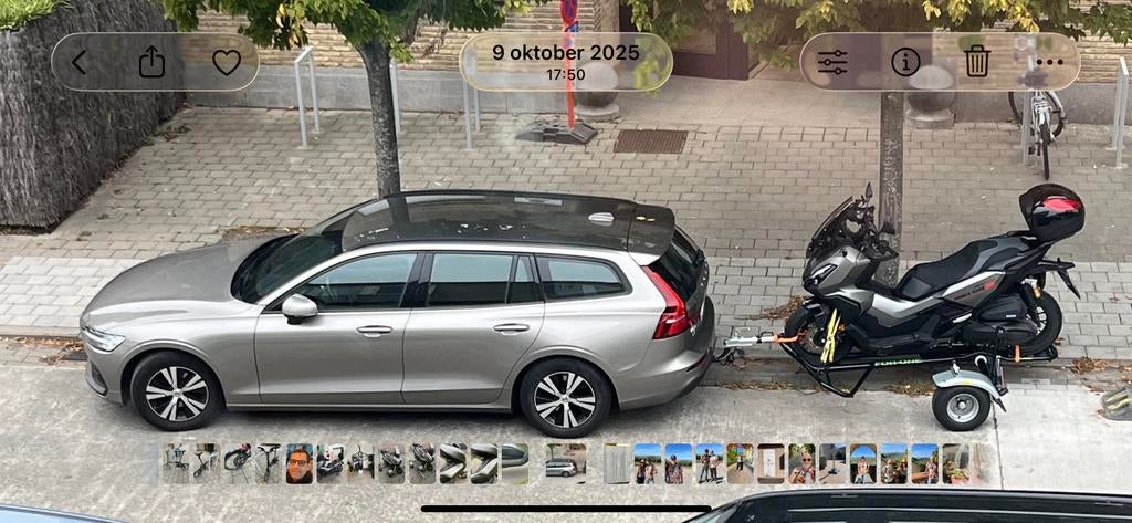 Volvo V60 diesel, Autos, Argent ou Gris, Achat, Boîte manuelle, Noir