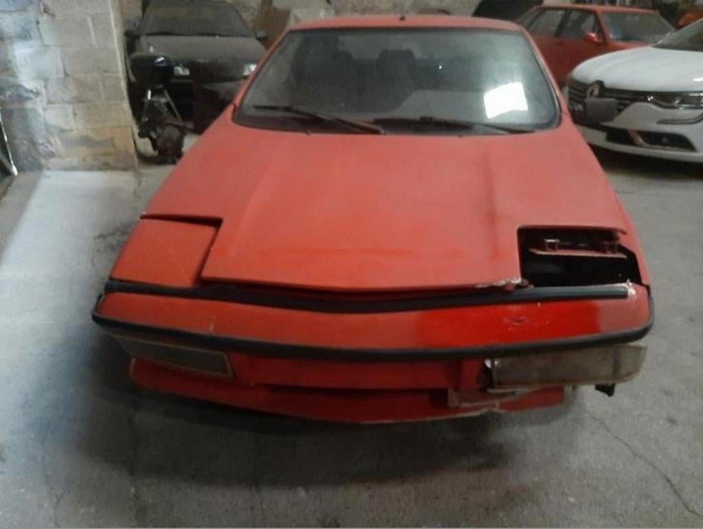 Talbo Matra Murena 1.600 cm³ années 1982 sortie de grange, Rouge, Autres marques, 3 places, 2 portes