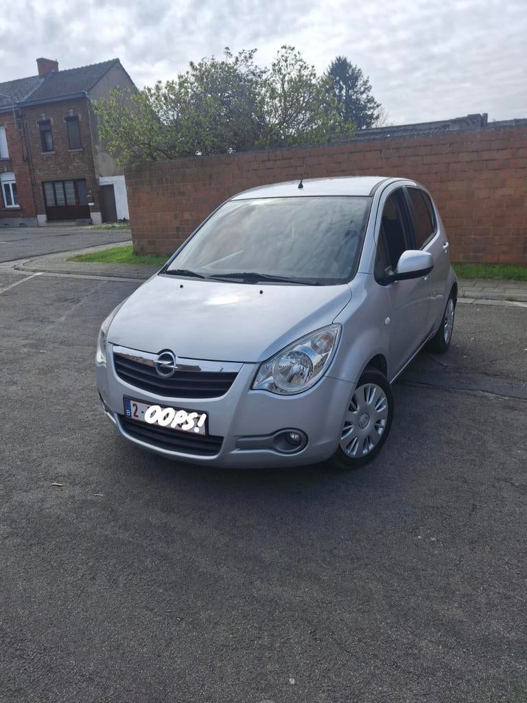 Opel agila 2010 prête à immatriculée 190 000km, Autos, Opel, Argent ou Gris, Boîte manuelle, 5 portes, Particulier