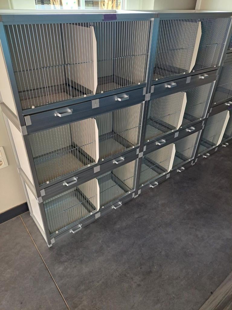 CAGE EN 2 PIÈCES - CAGE D'ÉLEVAGE. (NOUVEAU), Enlèvement, Neuf, Aluminium