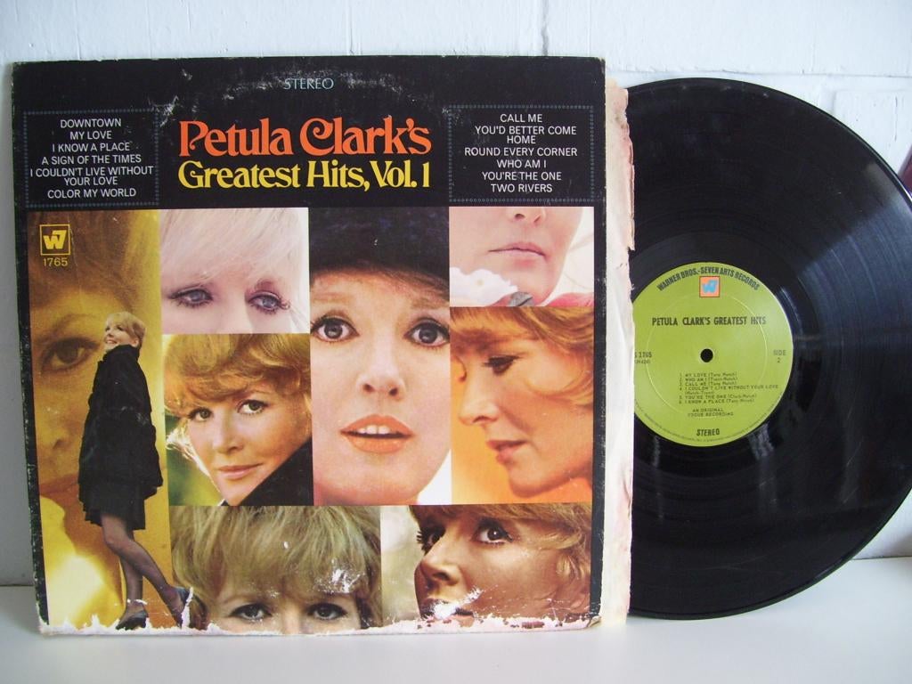 PETULA CLARK  petula clark's greatest hits ,vol. I, 12 pouces, Pressage original, Enlèvement ou Envoi, Utilisé