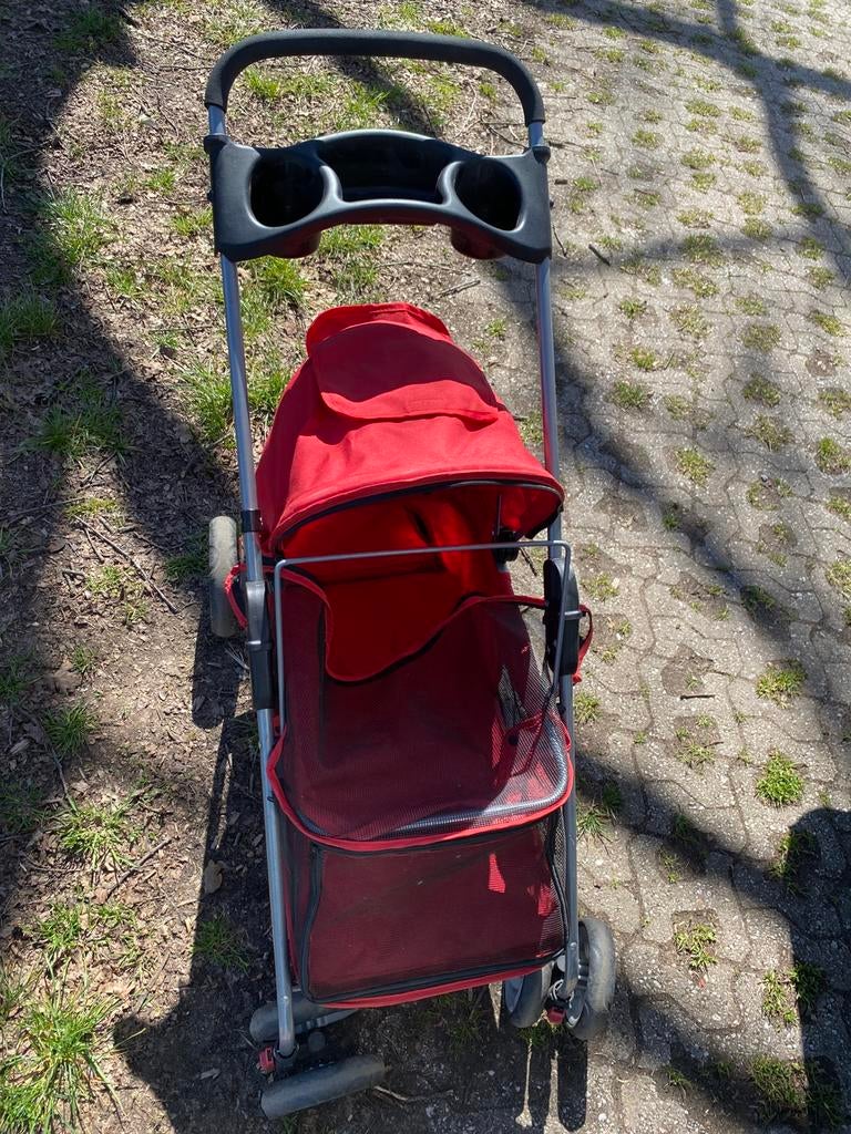 Hondenbuggy, Dieren en Toebehoren, Ophalen, Zo goed als nieuw